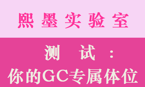 测试：你的GC专属体位